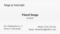 Cۀr_i de vizitۀ Printshop model 003