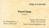 Cۀr_i de vizitۀ Printshop model 032