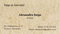 Cۀr_i de vizitۀ Printshop model 009
